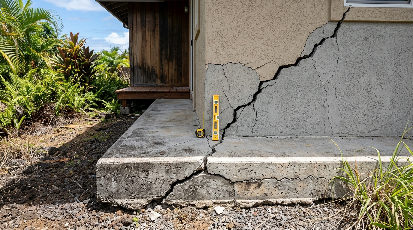 Foundation & Slabs Repair and Structural Remediation Across Oahu & All Hawaiian Islands