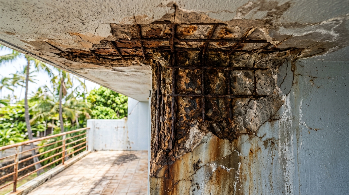 Concrete Spalling Repair and Structural Remediation Across Oahu & All Hawaiian Islands